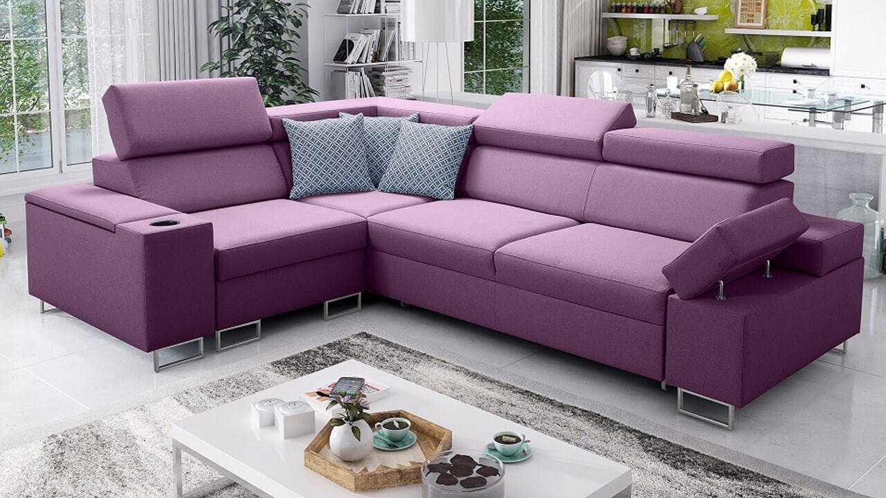 Rohová sedačka SOLVADO II ľavá