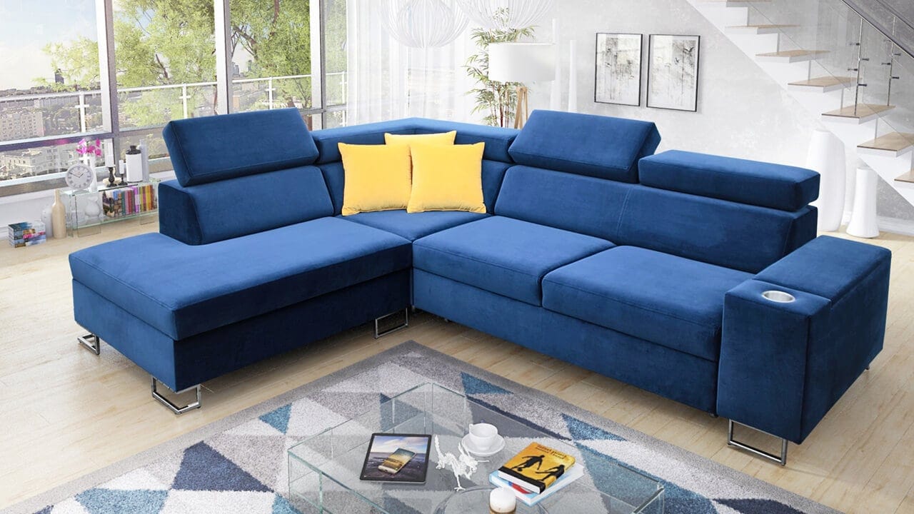 Rohová sedačka SOLVADO VII ľavá