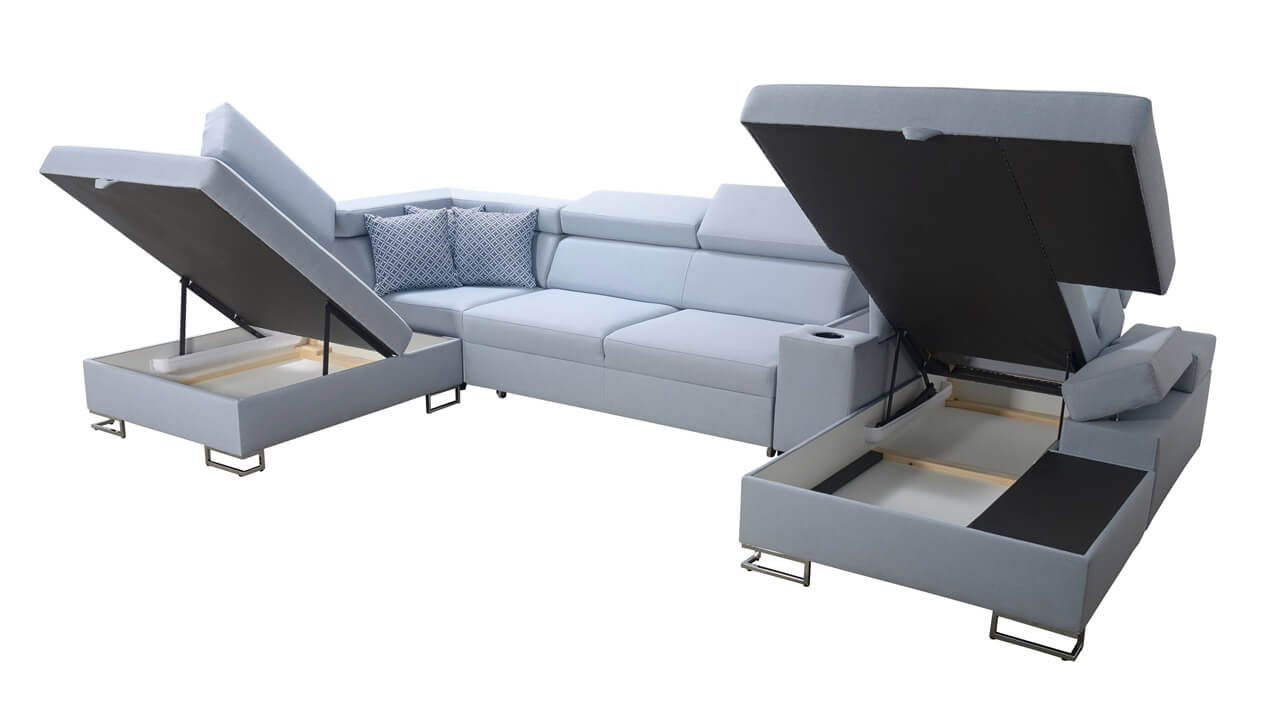 Sedacia súprava SOLVADO V Úložný priestor