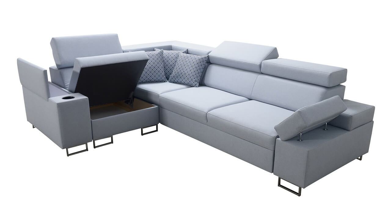 Sedacia súprava SOLVADO II Úložný priestor