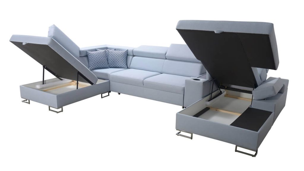 Sedacia súprava SOLVADO V Úložný priestor