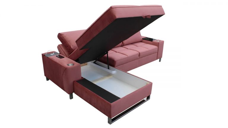 Rohová sedačka HERMOS I Úložný priestor