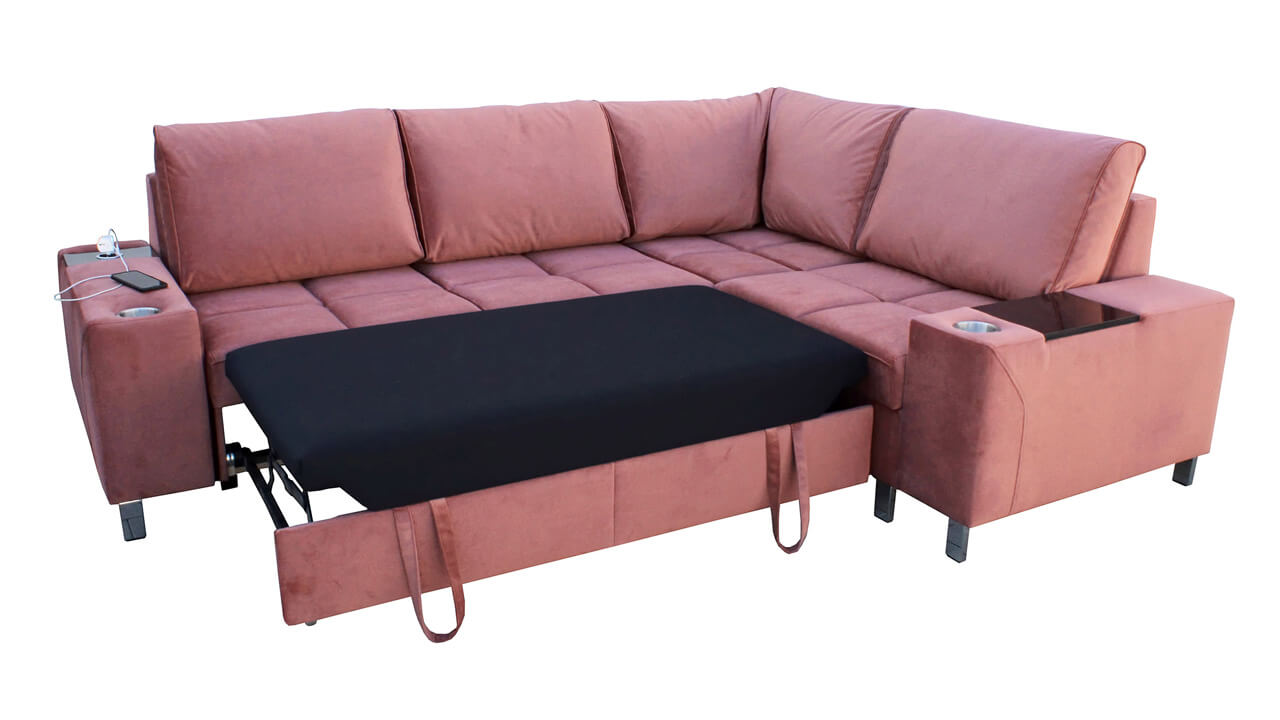 Rohová sedačka HERMOS II Rozloženie