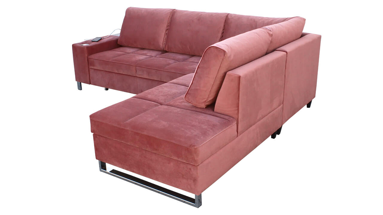 Rohová sedačka HERMOS VII Pohľad zboku