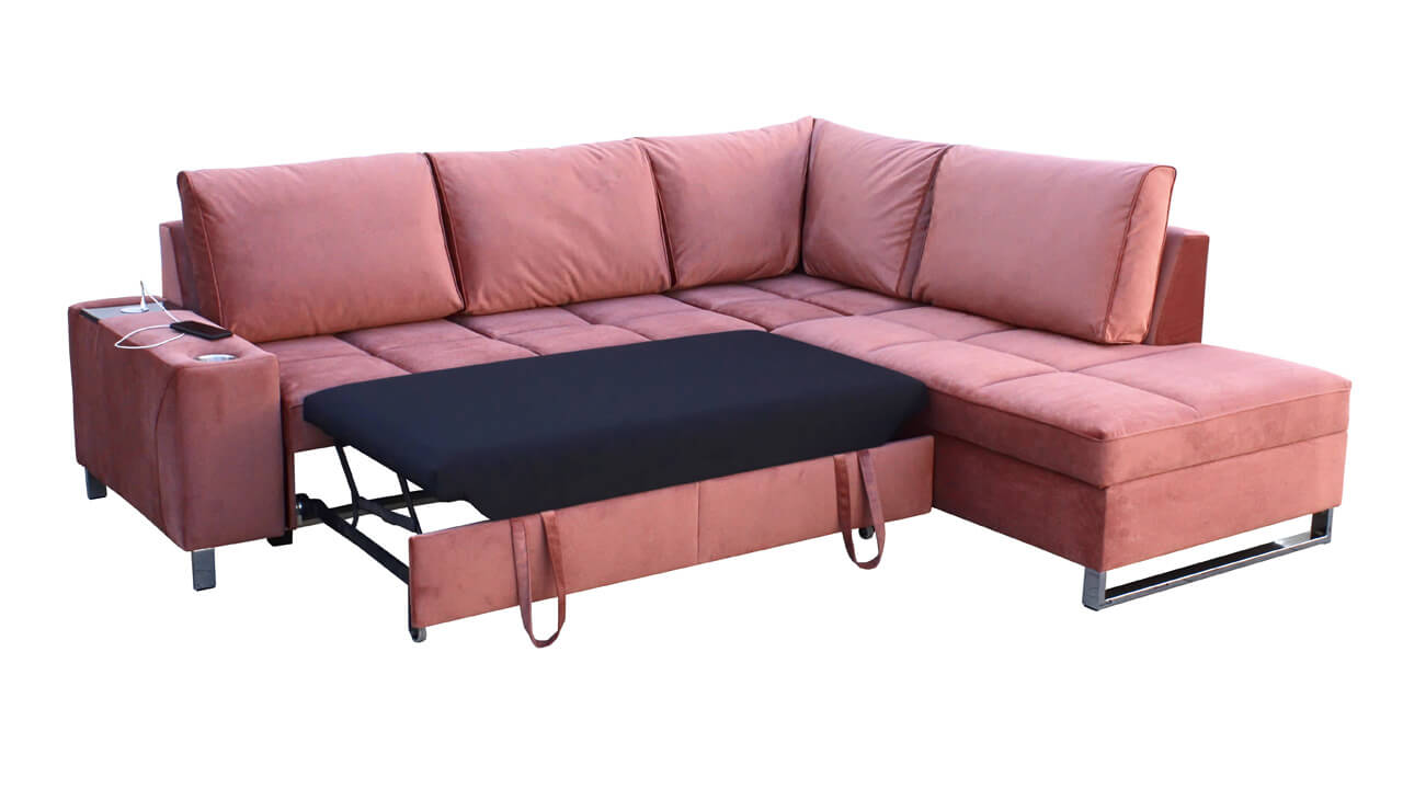 Rohová sedačka HERMOS VII Rozloženie