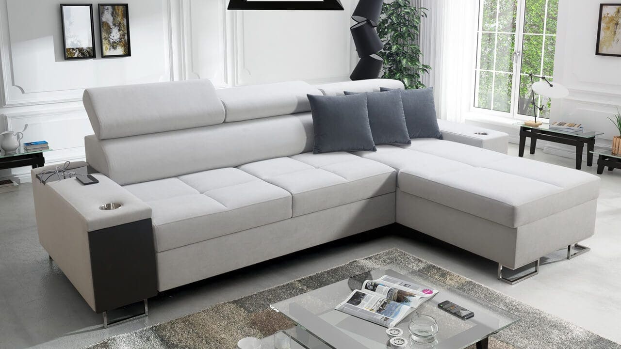 Moderná rohová sedačka MURENA I MINI