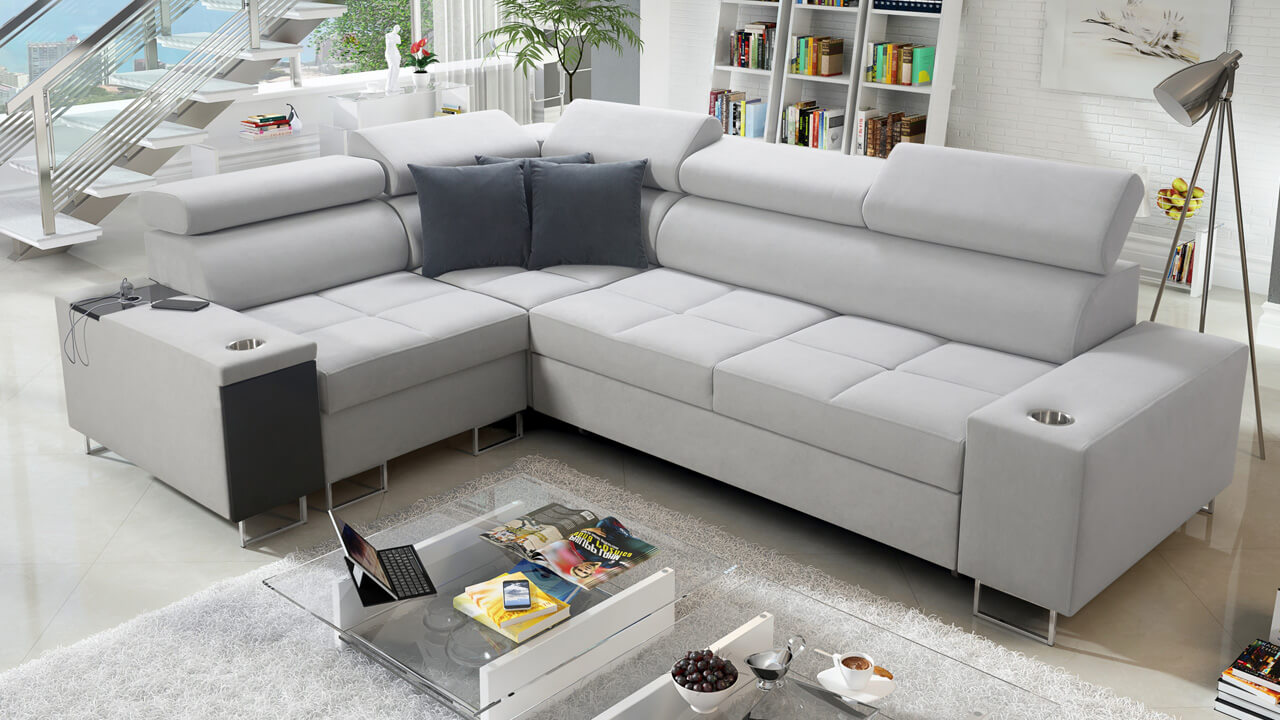 Rohová sedačka MURENA II Ľavý roh