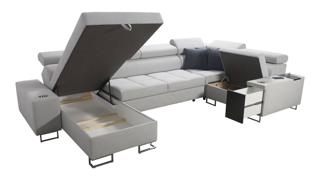 Sedacia súprava MURENA IV MAXI Úložný priestor