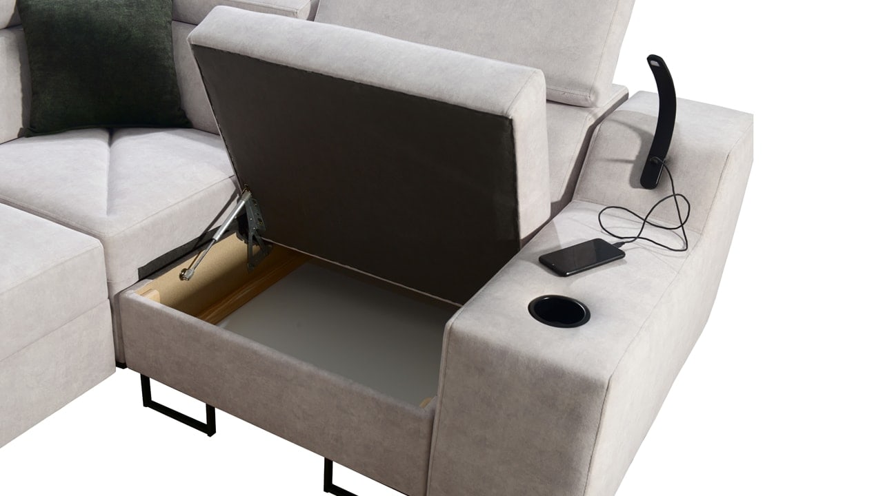 Rohová sedačka Alicanto II detail