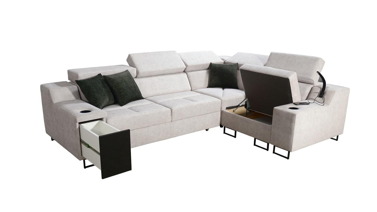 Rohová sedačka Alicanto II úložný priestor