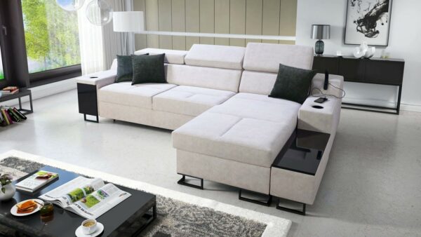 Rohová sedačka Alicanto I maxi pravá