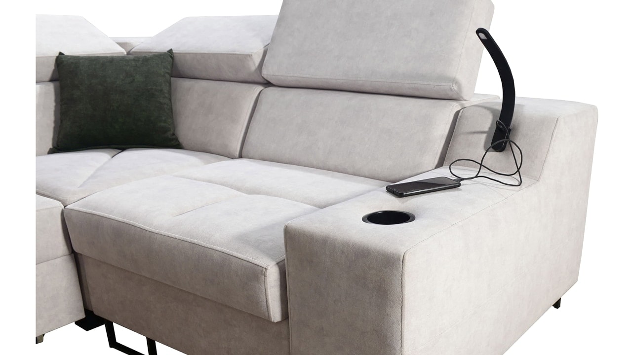 Rohová sedačka Alicanto I mini detail