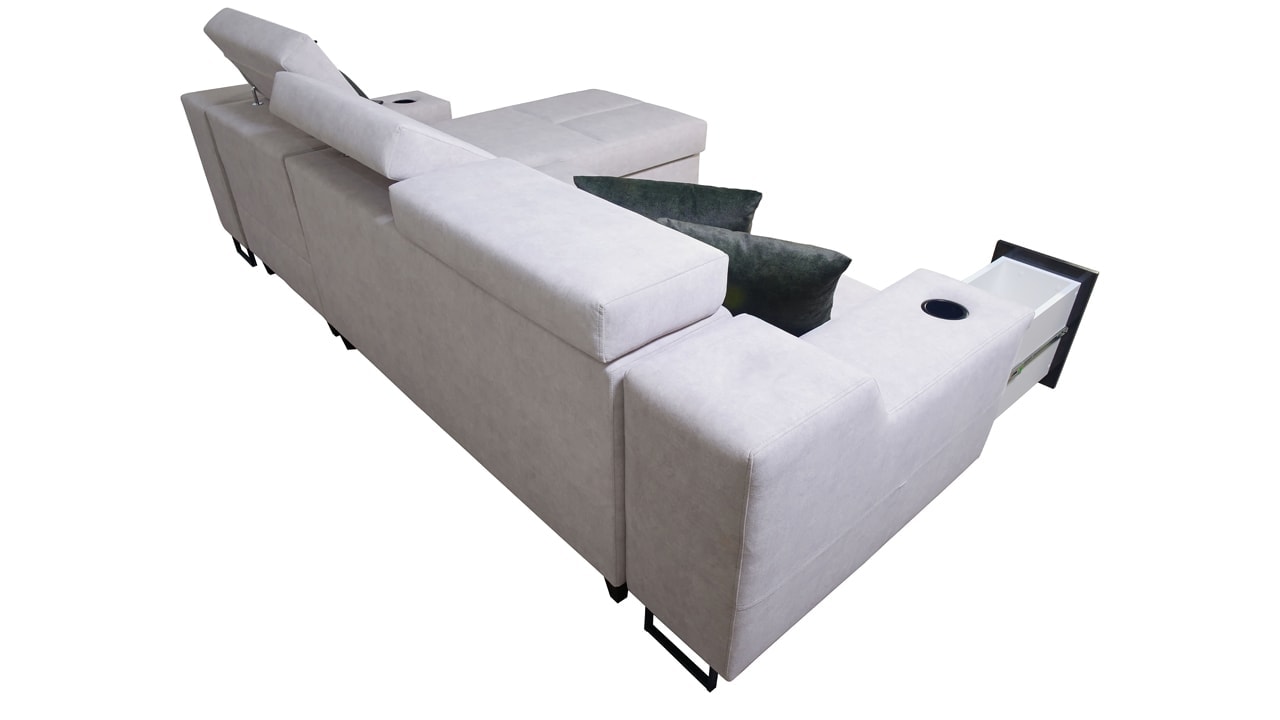 Rohová sedačka Alicanto I mini zozadu