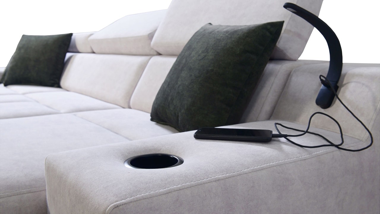 Rohová sedačka Alicanto I mini detail