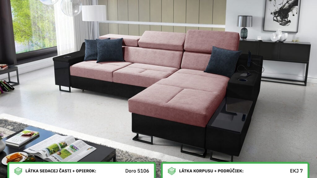 Rohová sedačka Alicanto I maxi