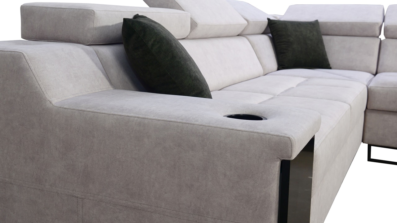 Rohová sedačka Alicanto III detail