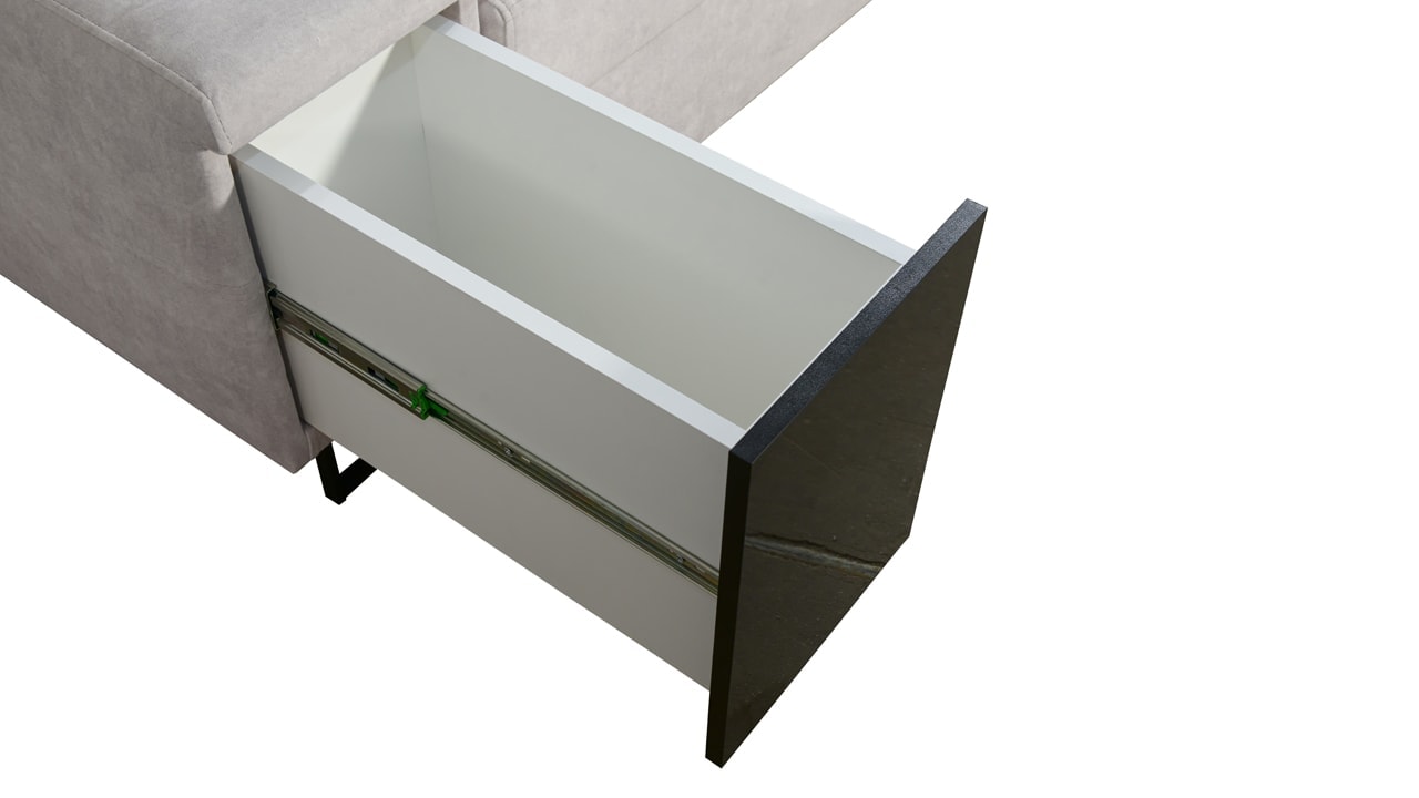 Rohová sedačka Alicanto III minibar