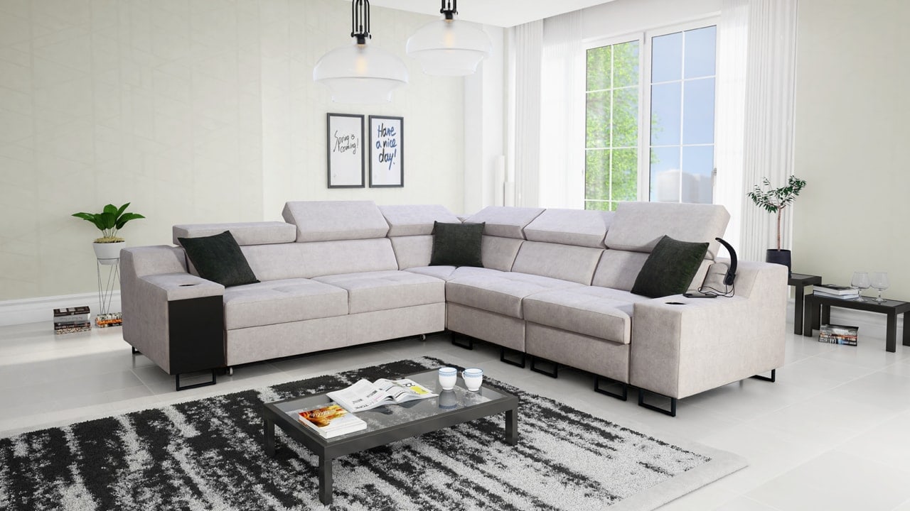 Rohová sedačka Alicanto III pravý roh