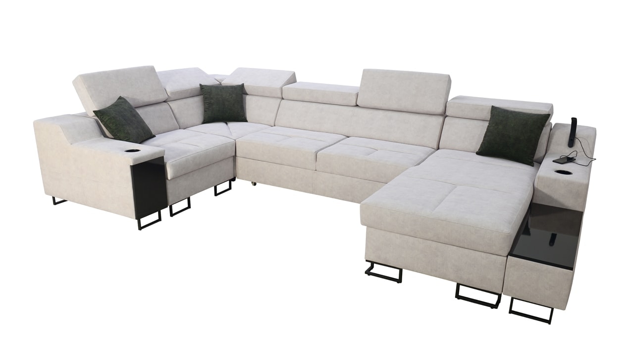 Sedačka v tvare U Alicanto IV mini