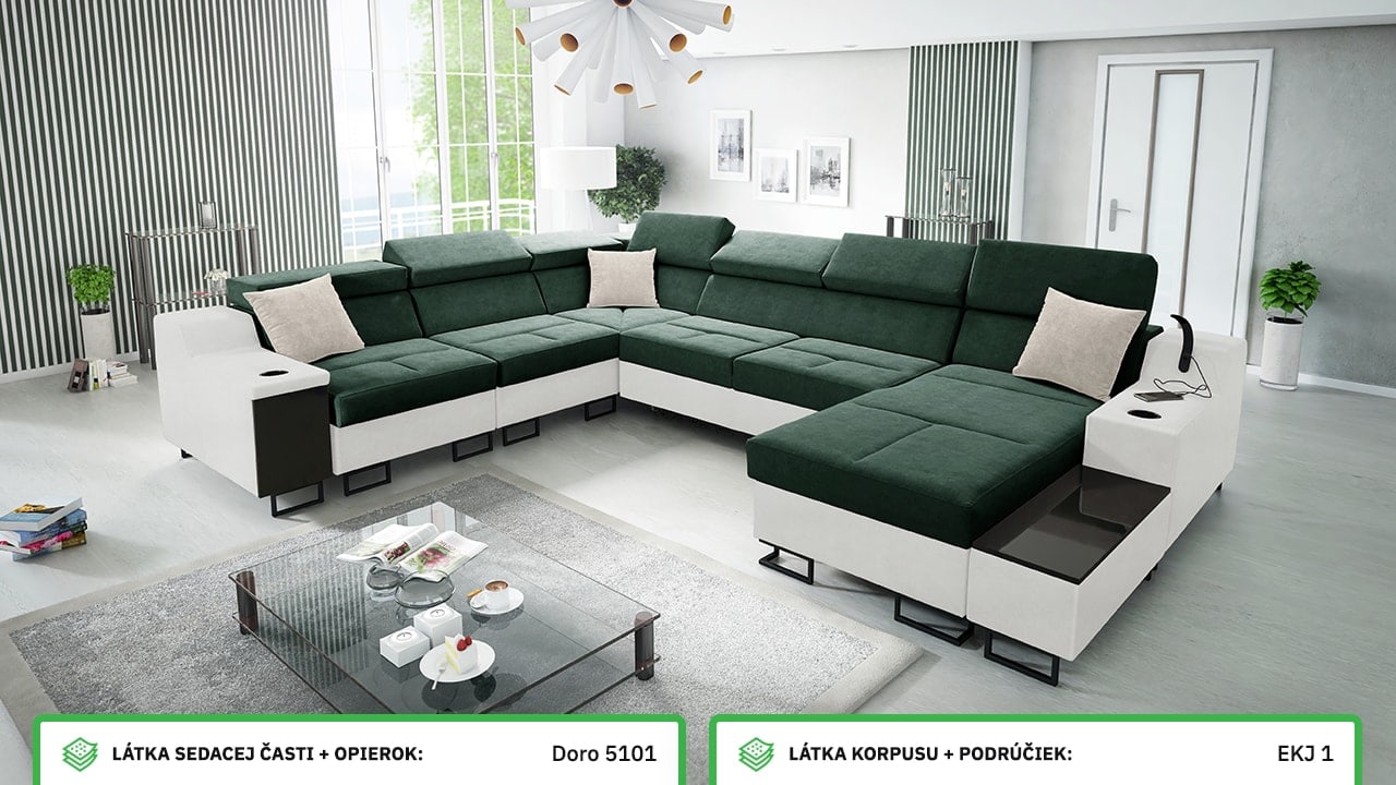 Sedačka Alicanto VIII farebné prevedenie