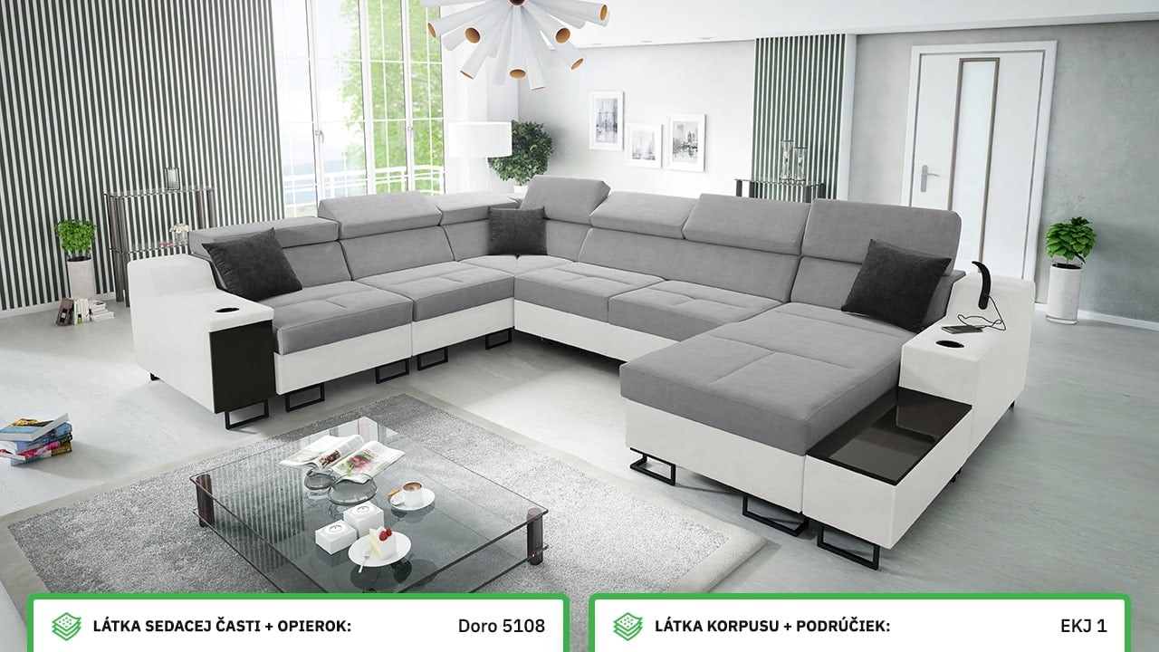 Sedačka Alicanto VIII farebné prevedenie