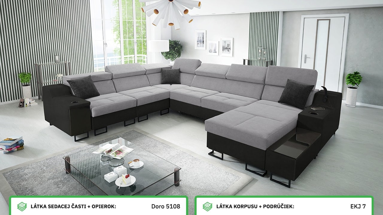 Sedačka Alicanto VIII farebné prevedenie