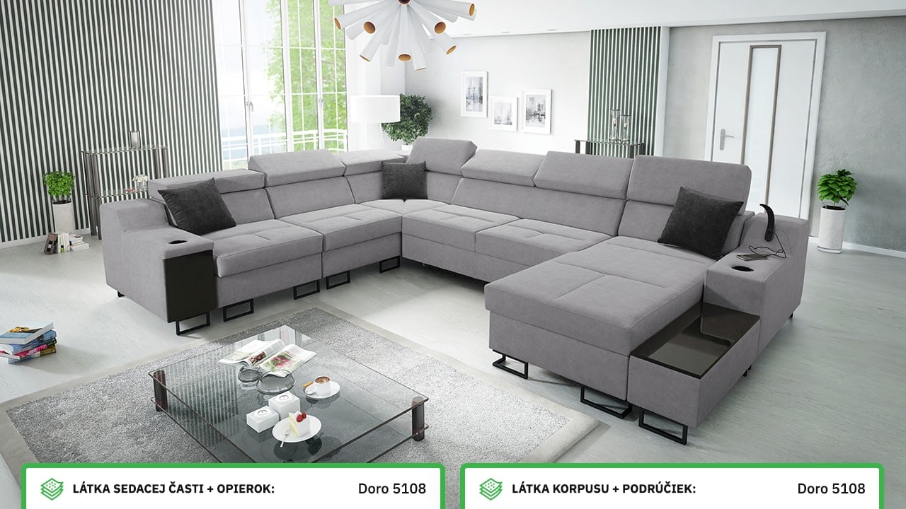 Sedačka Alicanto VIII farebné prevedenie