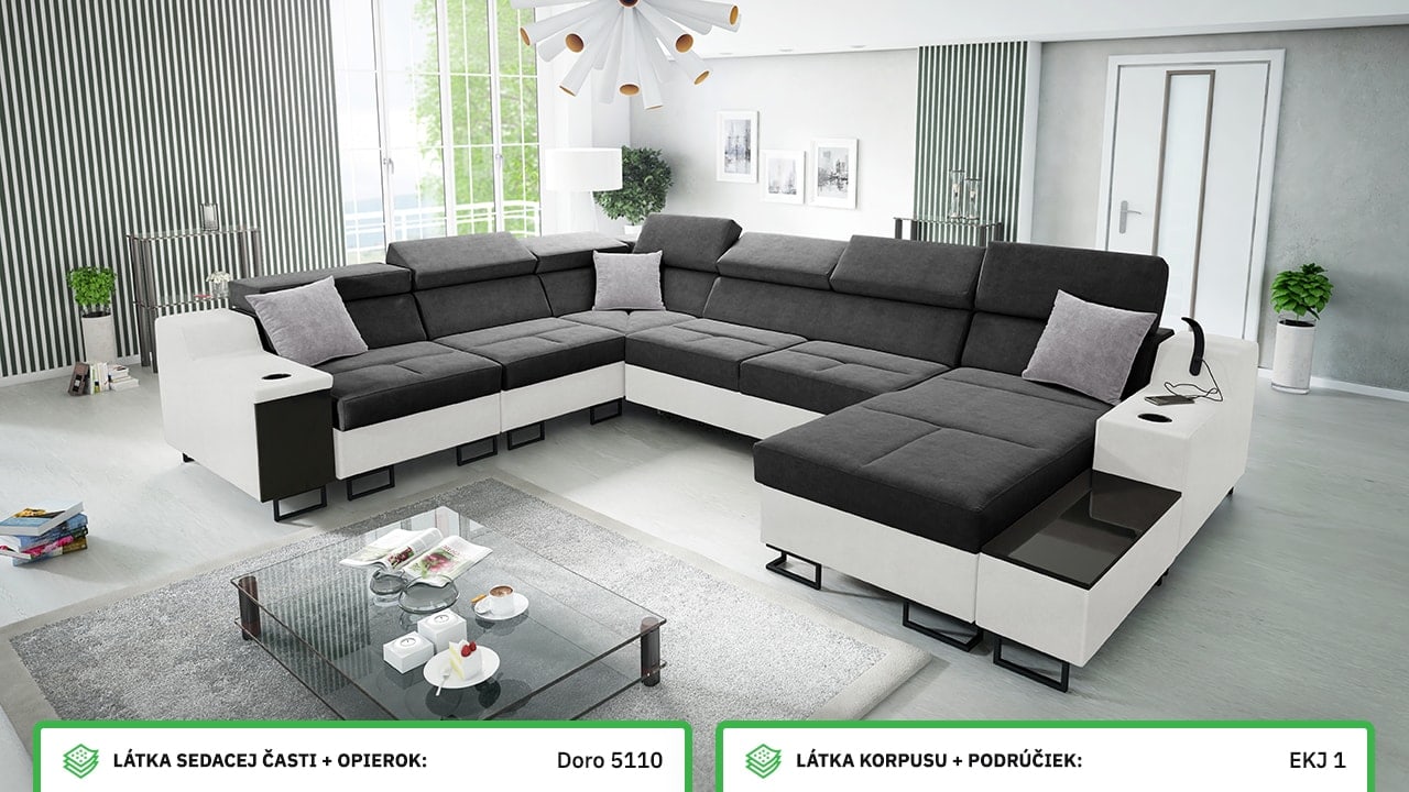 Sedačka Alicanto VIII farebné prevedenie