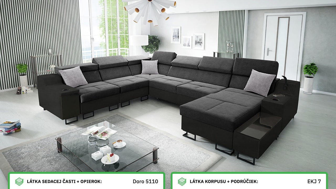 Sedačka Alicanto VIII farebné prevedenie