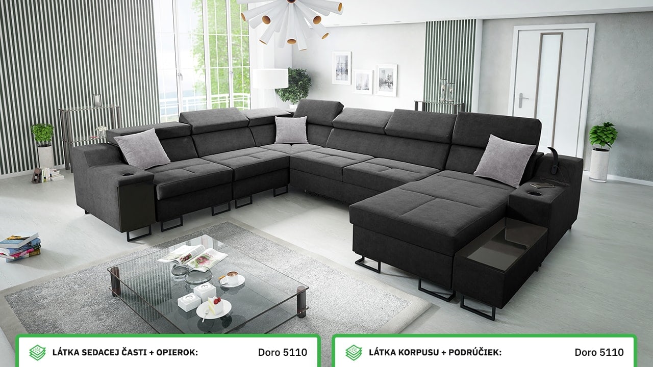 Sedačka Alicanto VIII farebné prevedenie