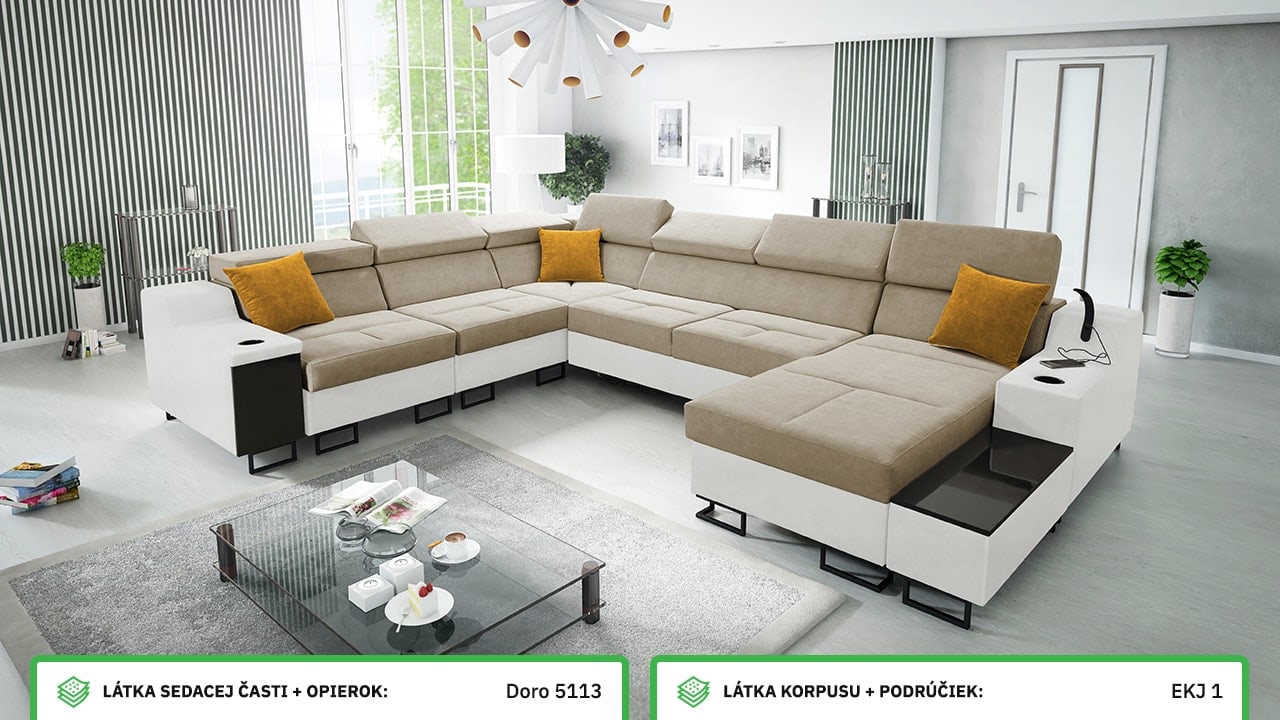 Sedačka Alicanto VIII farebné prevedenie