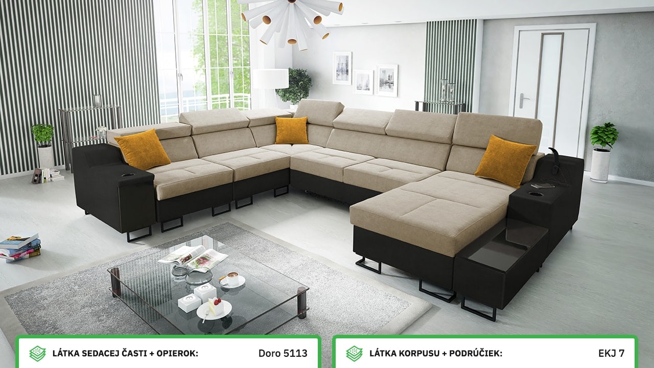 Sedačka Alicanto VIII farebné prevedenie