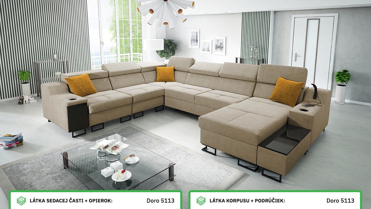 Sedačka Alicanto VIII farebné prevedenie