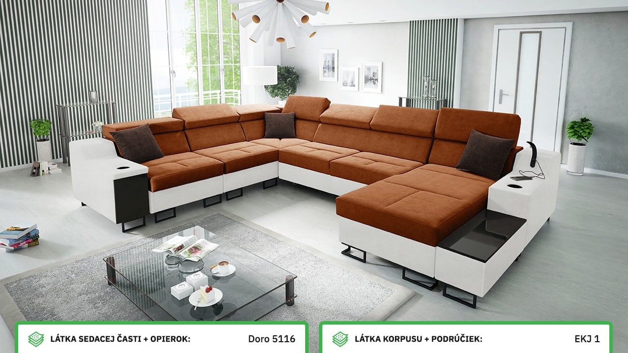 Sedačka Alicanto VIII farebné prevedenie