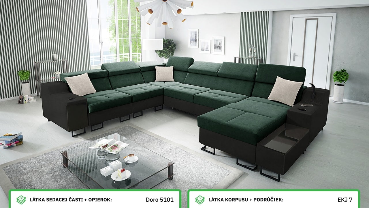 Sedačka Alicanto VIII farebné prevedenie