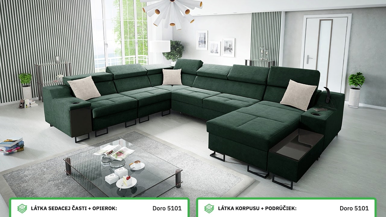 Sedačka Alicanto VIII farebné prevedenie