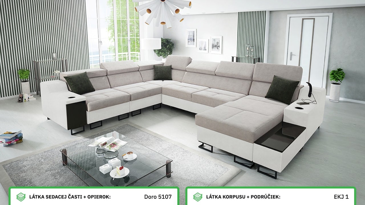 Sedačka Alicanto VIII farebné prevedenie