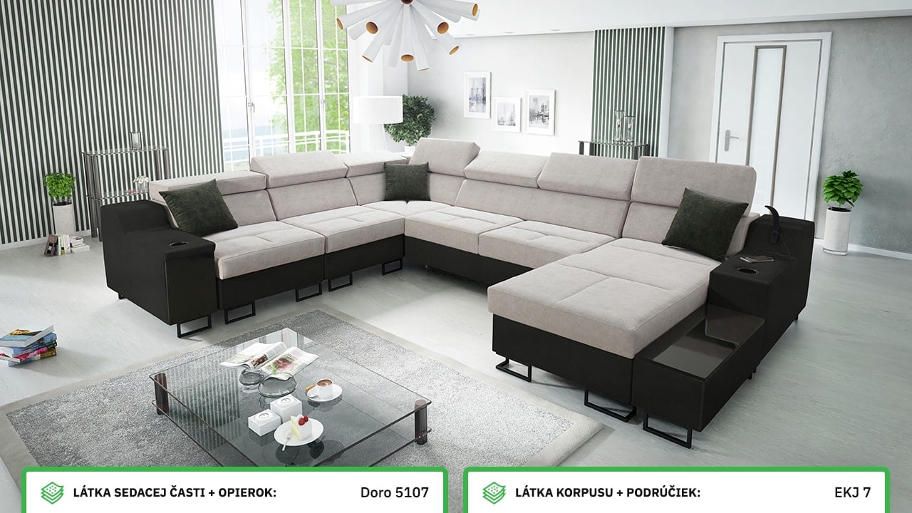 Sedačka Alicanto VIII farebné prevedenie