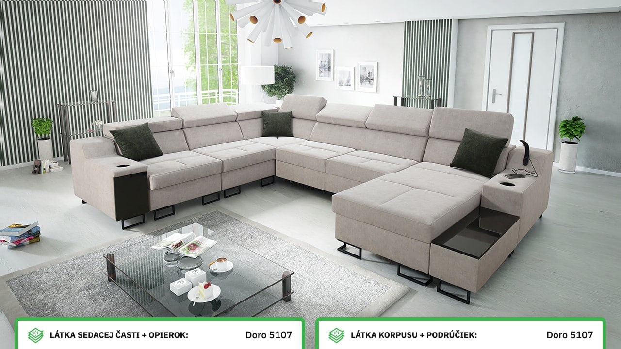 Sedačka Alicanto VIII farebné prevedenie