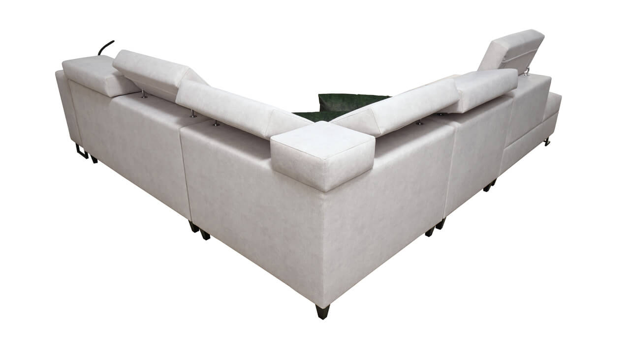 Rohová sedačka Alicanto IX Pohľad zozadu