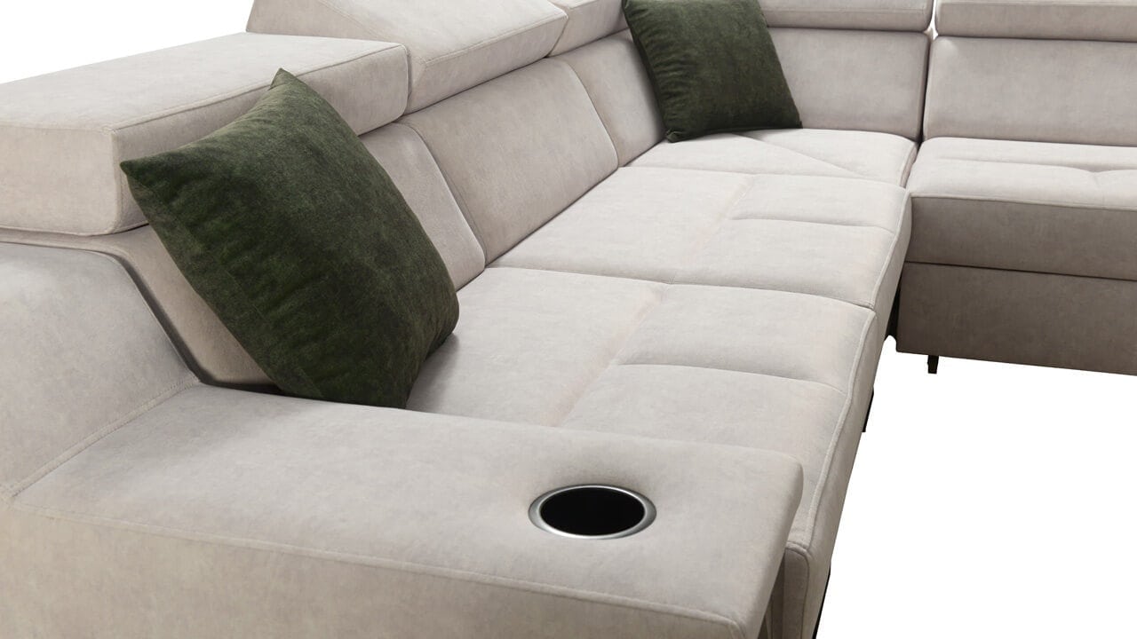 Sedačka v tvare U Alicanto VIII Detail4