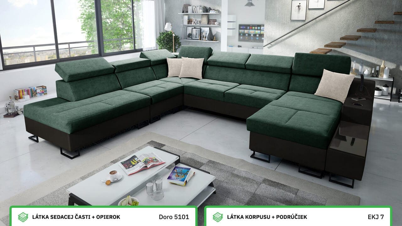 Sedačka Alicanto X farebné prevedenie