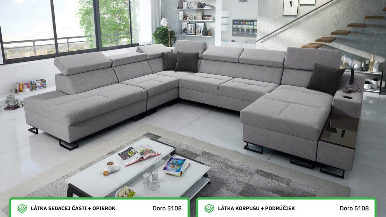 Sedačka Alicanto X farebné prevedenie