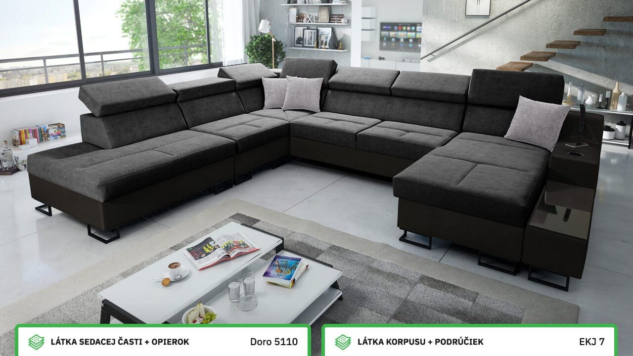 Sedačka Alicanto X farebné prevedenie