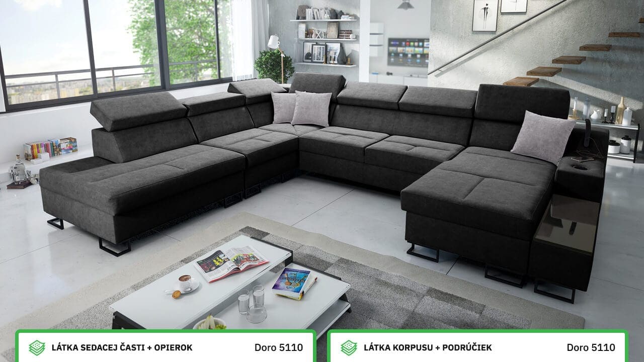 Sedačka Alicanto X farebné prevedenie