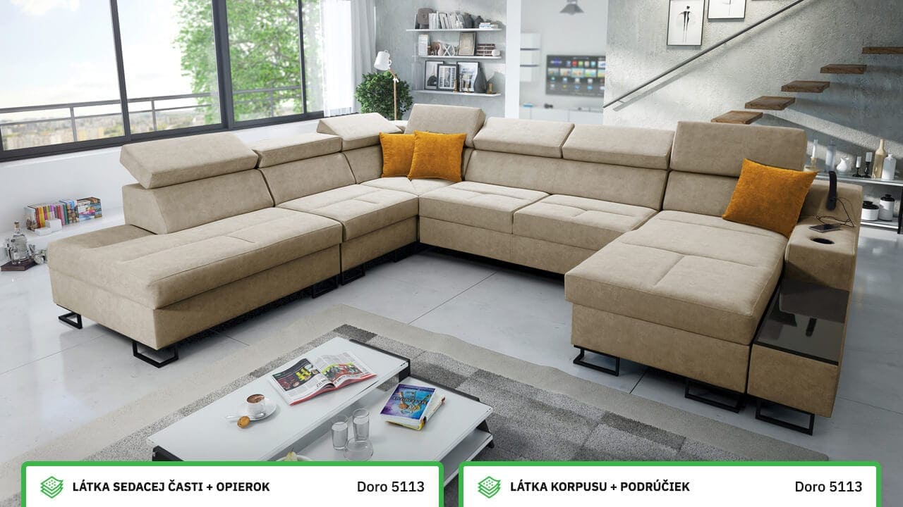 Sedačka Alicanto X farebné prevedenie