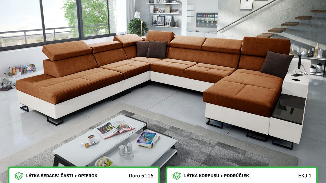 Sedačka Alicanto X farebné prevedenie