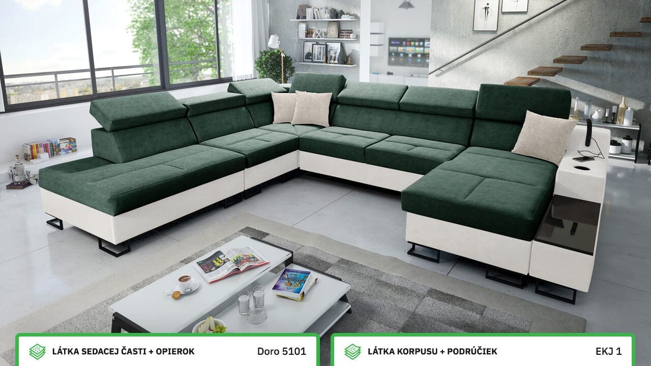 Sedačka Alicanto X farebné prevedenie