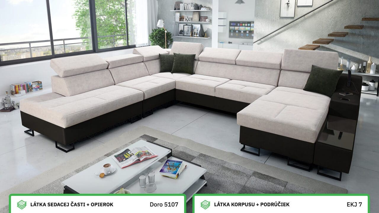 Sedačka Alicanto X farebné prevedenie