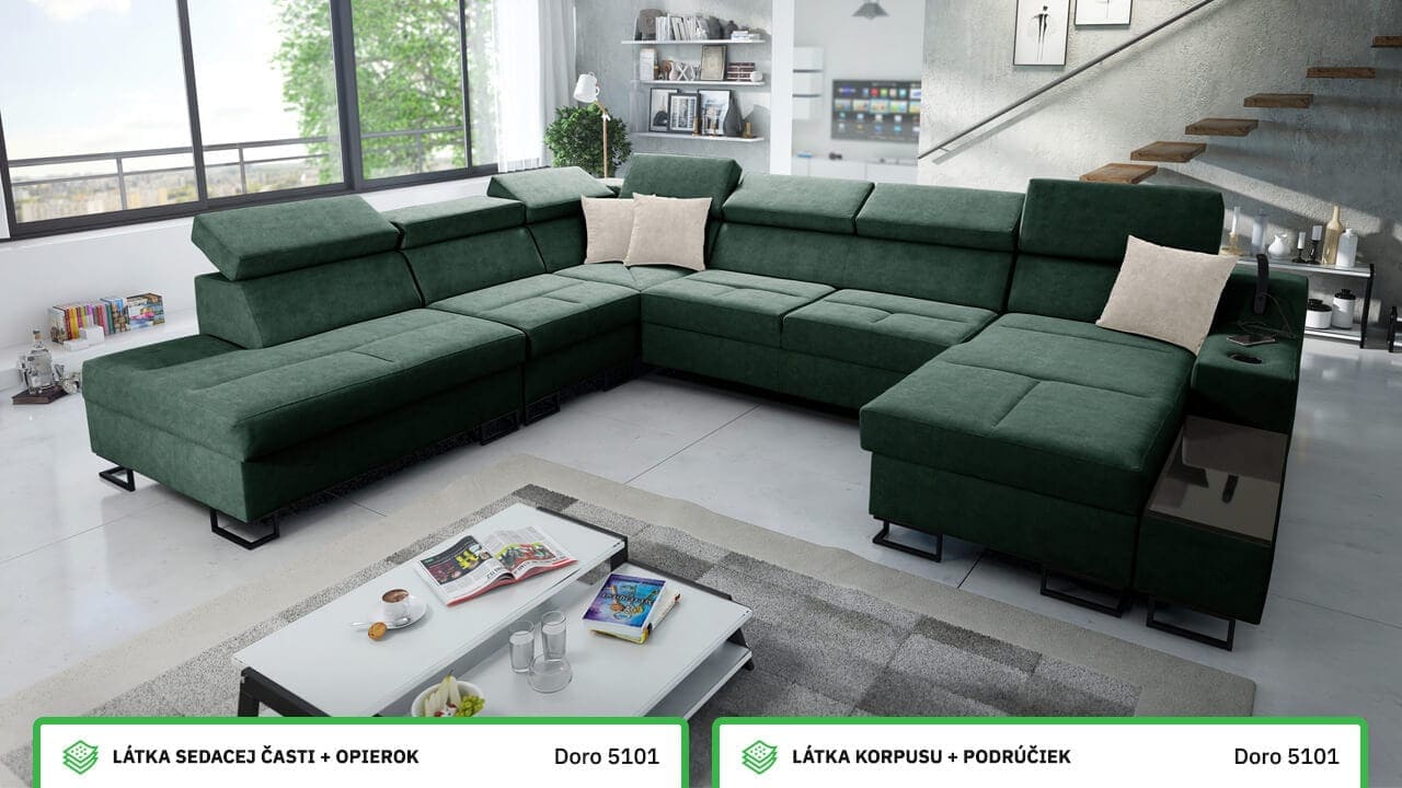 Sedačka Alicanto X farebné prevedenie